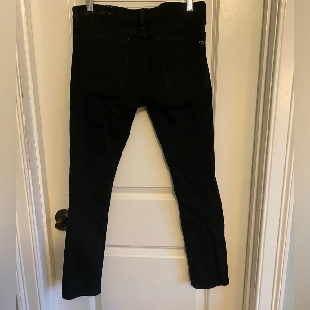 Rag & Bone Women's Black Tomboy Jeans